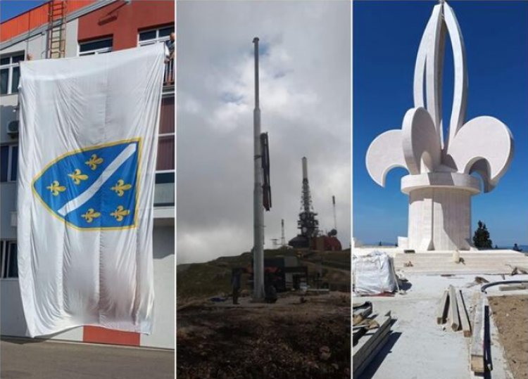 Danas će na planini Vlašić biti podignuta najveća zastava s ljiljanima